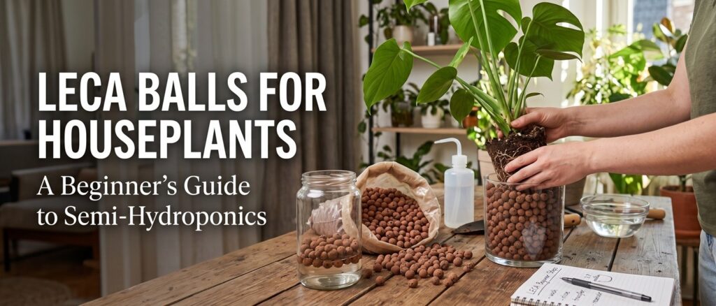 LECA Balls for Houseplants: A Beginner’s Guide to Semi-Hydroponics