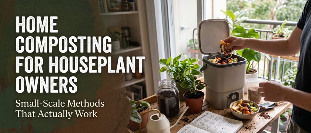 Home Composting for Houseplant Owners: Small-Scale Methods That Actually Work