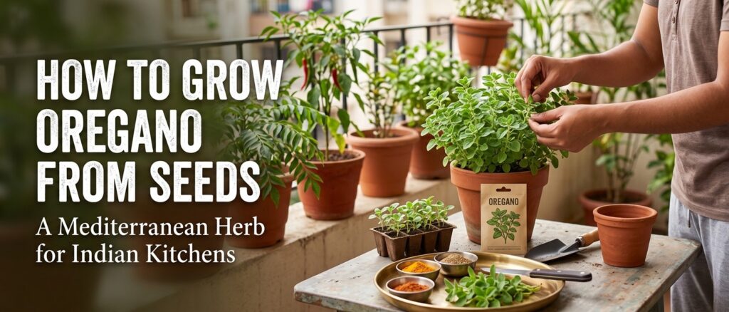 How to Grow Oregano from Seeds: A Mediterranean Herb for Indian Kitchens