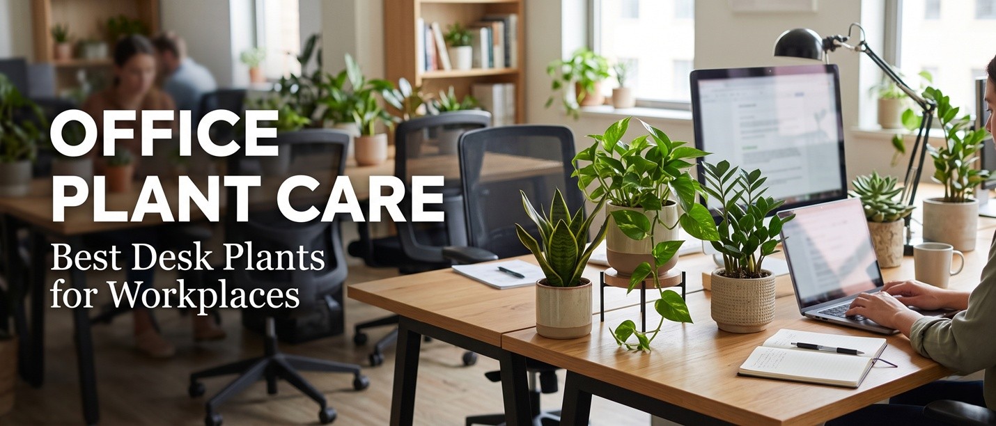Office Plant Care: Best Desk Plants for Workplaces