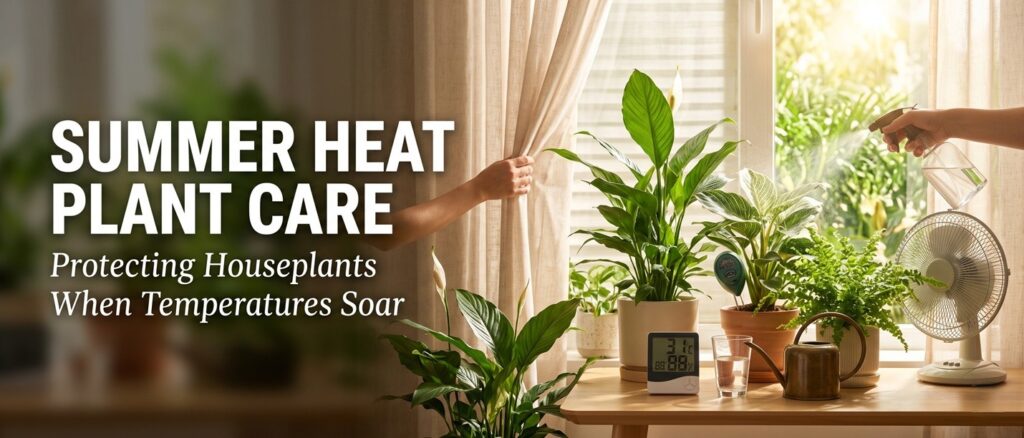 Summer Heat Plant Care: Protecting Houseplants When Temperatures Soar