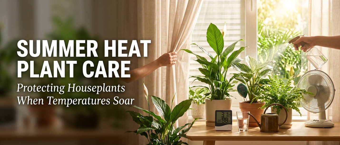 Summer Heat Plant Care: Protecting Houseplants When Temperatures Soar