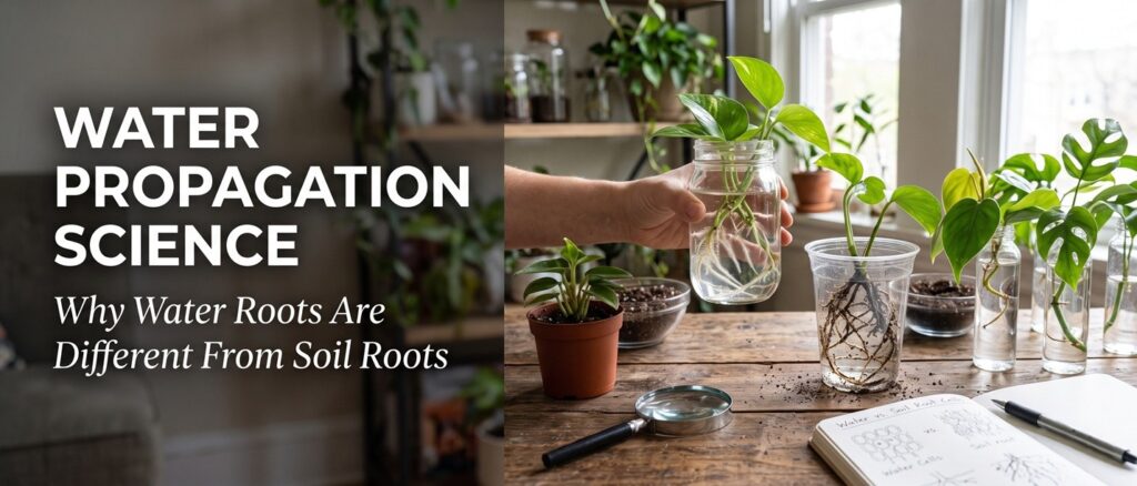 Water Propagation Science: Why Water Roots Are Different From Soil Roots