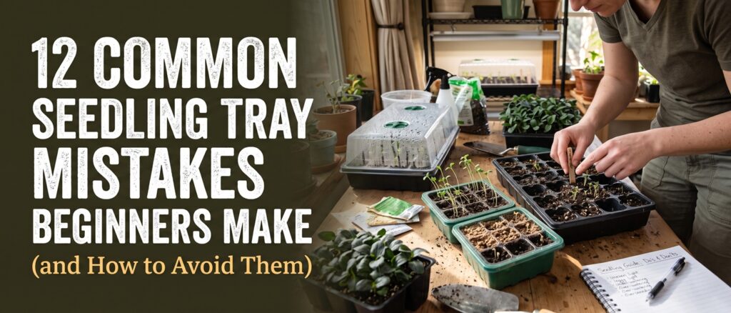12 Common Seedling Tray Mistakes Beginners Make (and How to Avoid Them)