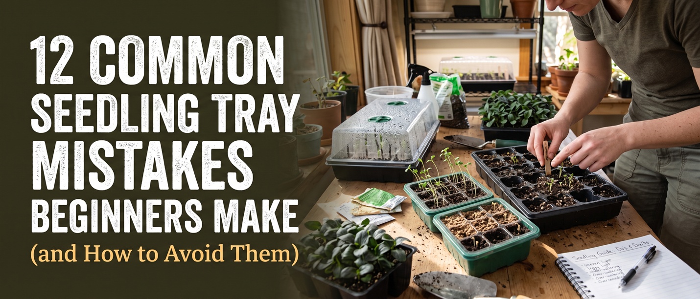 12 Common Seedling Tray Mistakes Beginners Make (and How to Avoid Them)