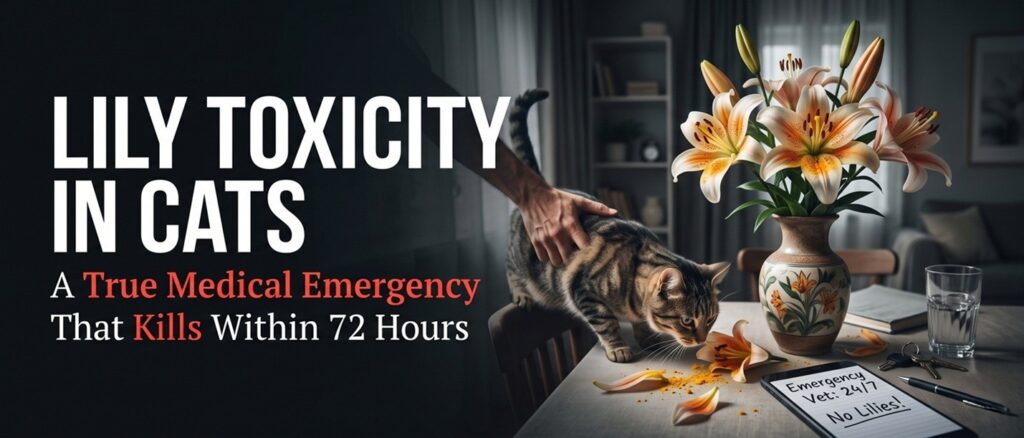 Lily Toxicity in Cats: A True Medical Emergency That Kills Within 72 Hours