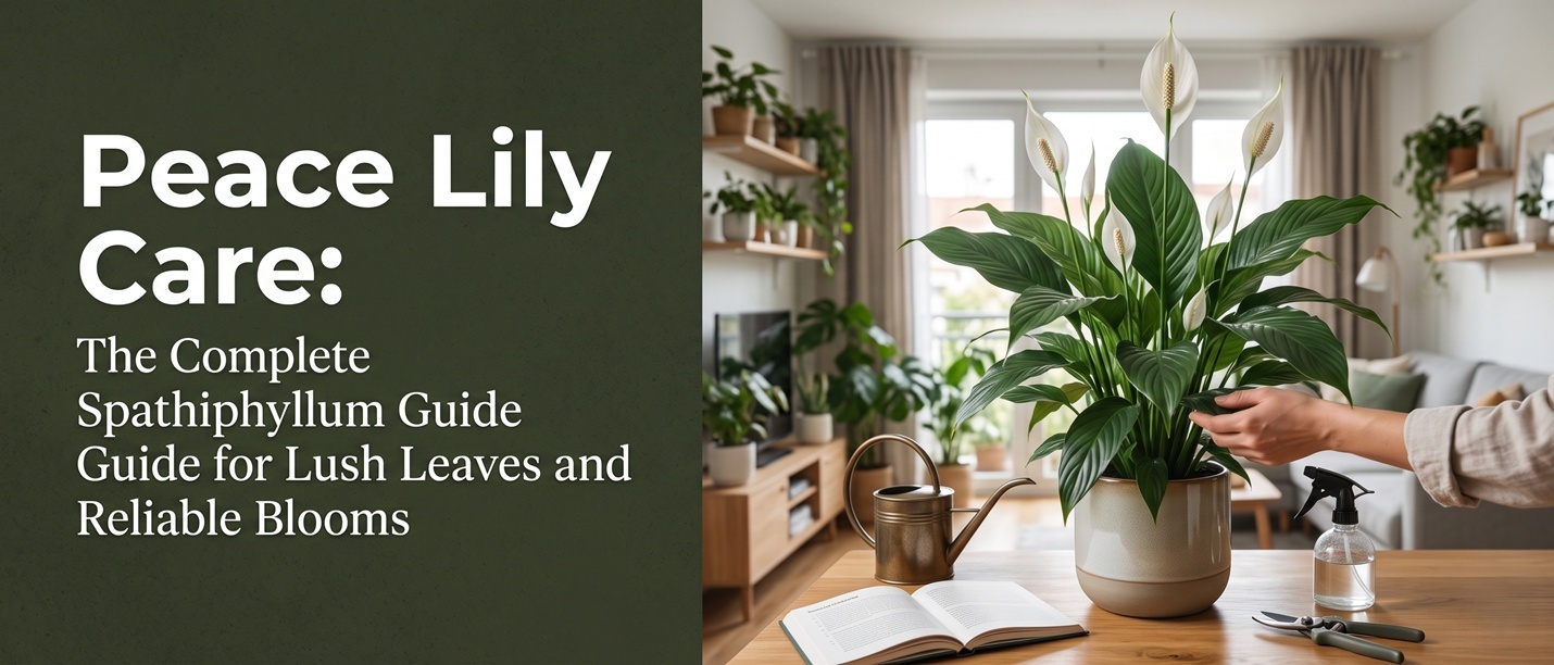 Peace Lily Care: The Complete Spathiphyllum Guide for Lush Leaves and Reliable Blooms